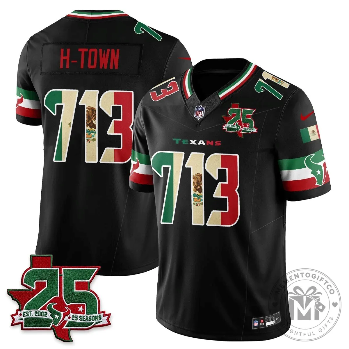 C.J. Stroud Houston Texans Jersey - 25 Seasons, Mexico Style Football Apparel 61 C.J. Stroud Houston Texans Jersey - 25 Seasons, Mexico Style Football Apparel