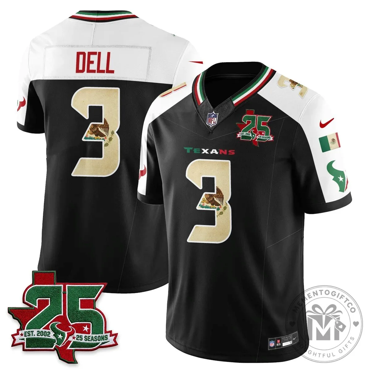 C.J. Stroud Houston Texans Jersey - 25 Seasons, Mexico Style Football Apparel 79 C.J. Stroud Houston Texans Jersey - 25 Seasons, Mexico Style Football Apparel