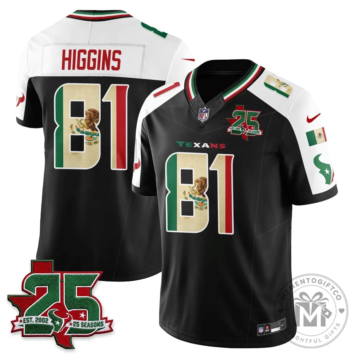 C.J. Stroud Houston Texans Jersey - 25 Seasons, Mexico Style Football Apparel 83 C.J. Stroud Houston Texans Jersey - 25 Seasons, Mexico Style Football Apparel