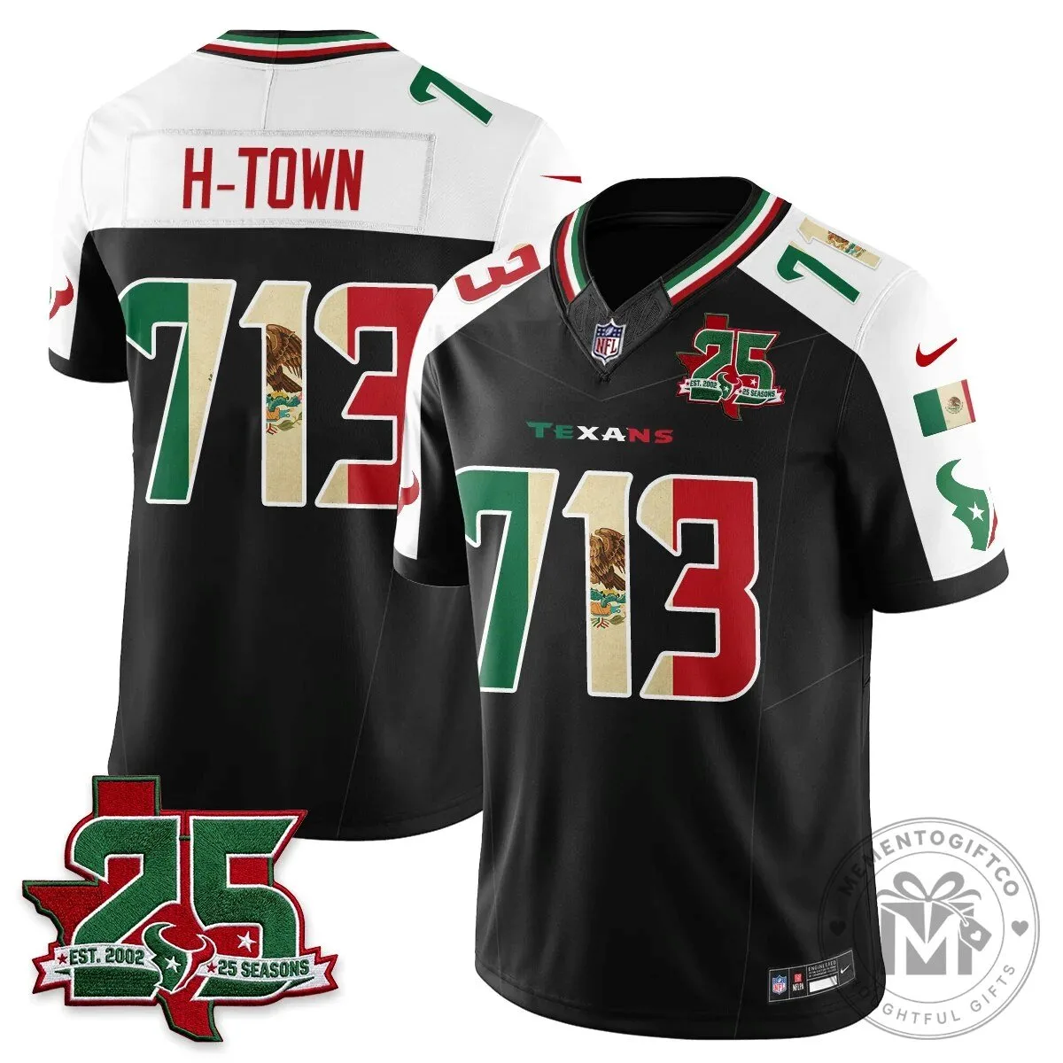 C.J. Stroud Houston Texans Jersey - 25 Seasons, Mexico Style Football Apparel 85 C.J. Stroud Houston Texans Jersey - 25 Seasons, Mexico Style Football Apparel