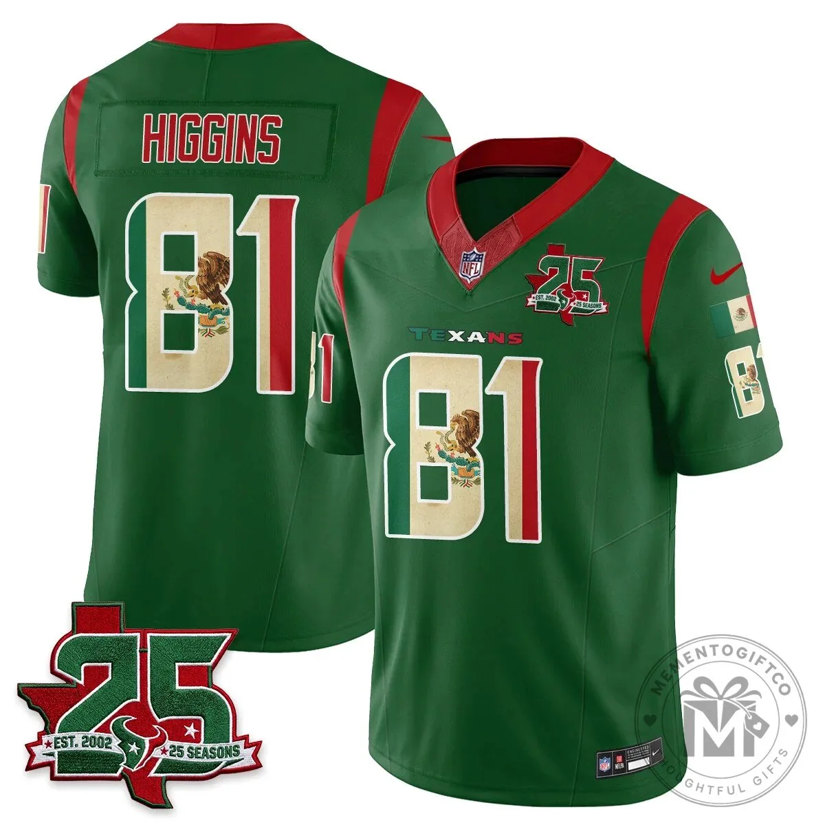 C.J. Stroud Houston Texans Jersey - 25 Seasons, Mexico Style Football Apparel 95 C.J. Stroud Houston Texans Jersey - 25 Seasons, Mexico Style Football Apparel