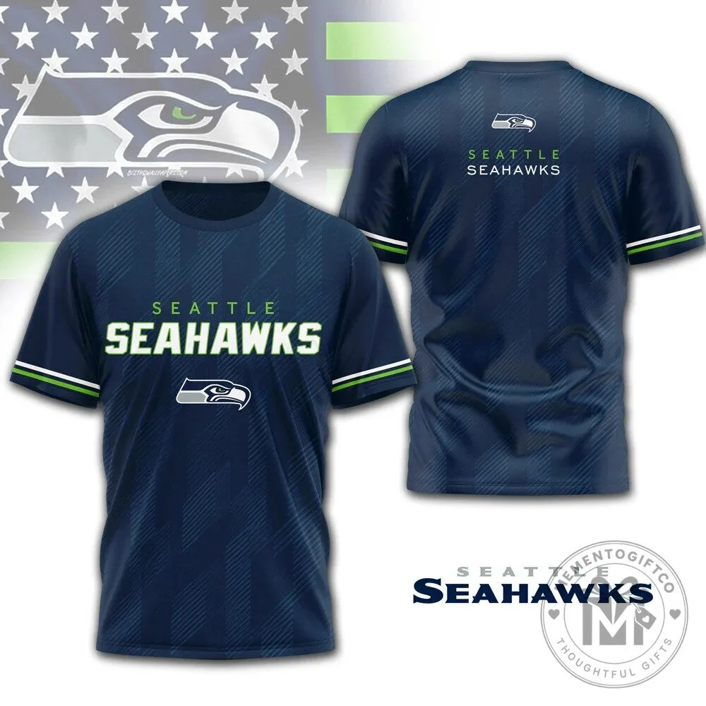Seattle Seahawks National Football League Team Spirit Fan Jersey Shirt