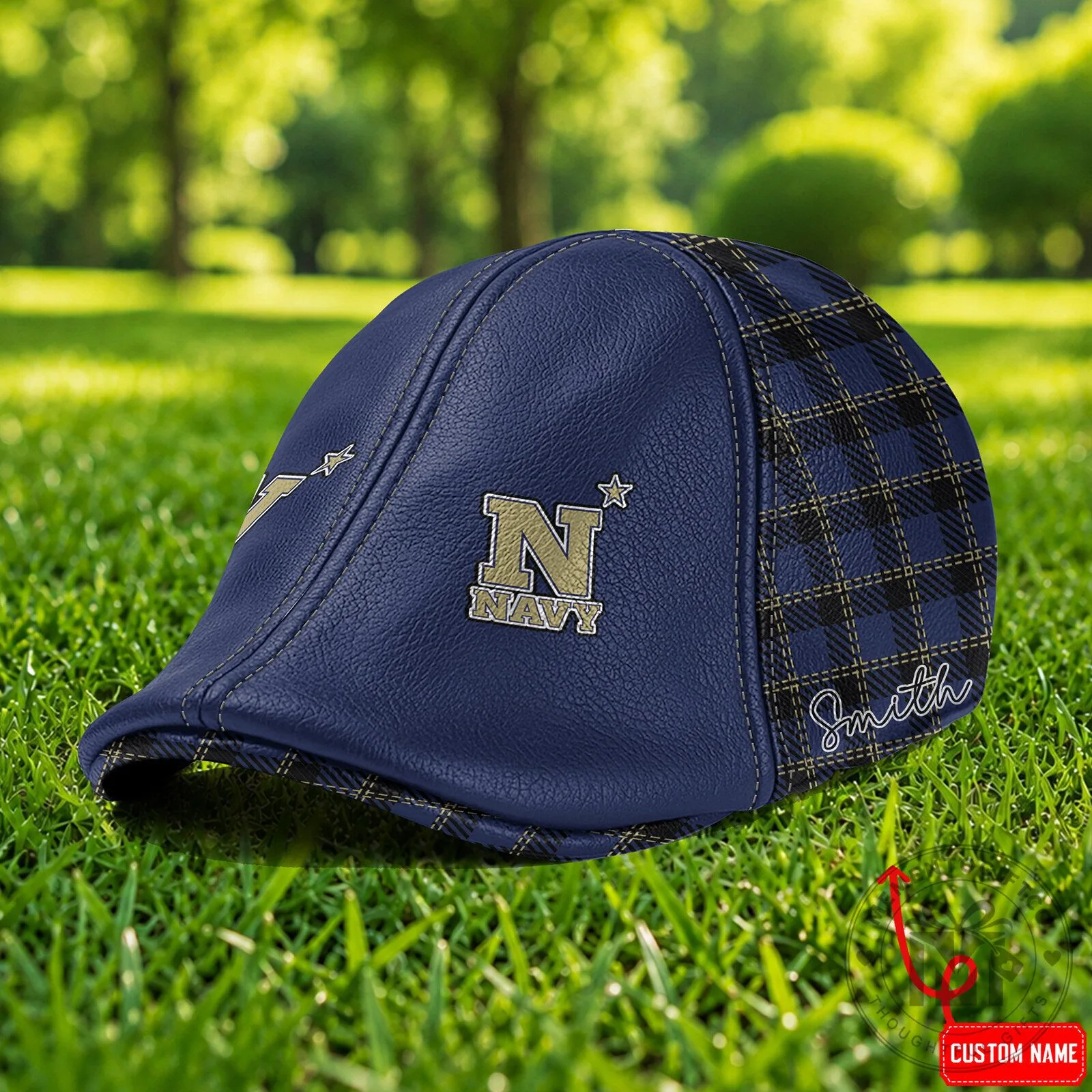 Navy Midshipmen NCAA Ivy Flat Cap Hat