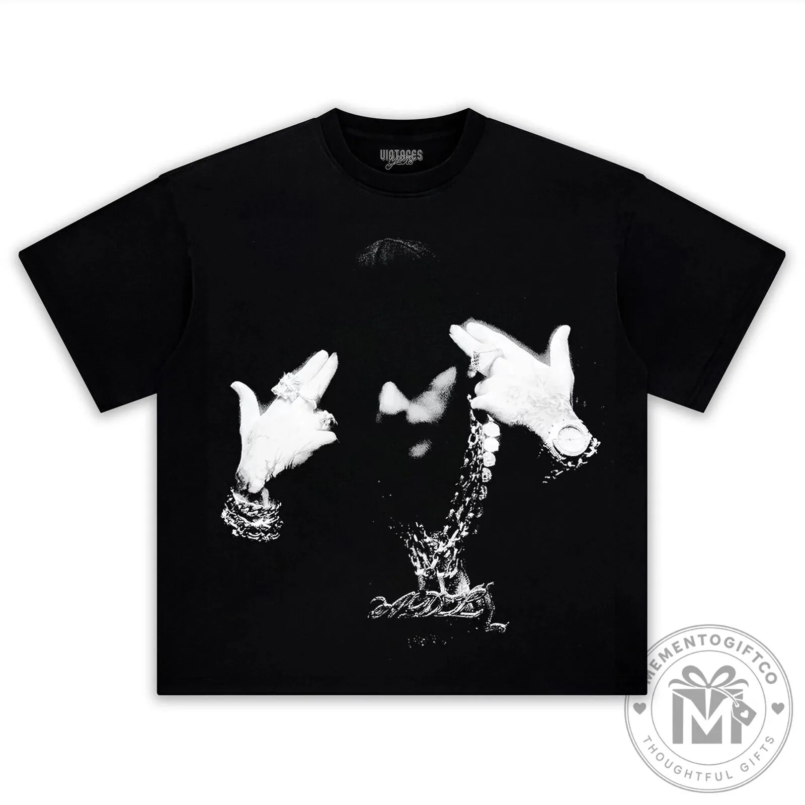 Yeat 2026 Album Cover Black and White Rap Music Graphic T-Shirt