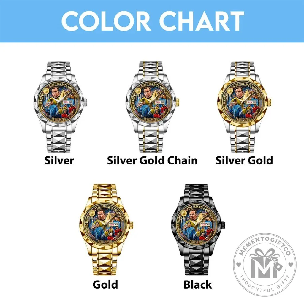 Limited Edition Gold Quartz Watch for the 60th Anniversary of Star Trek 11 Limited Edition Gold Quartz Watch for the 60th Anniversary of Star Trek