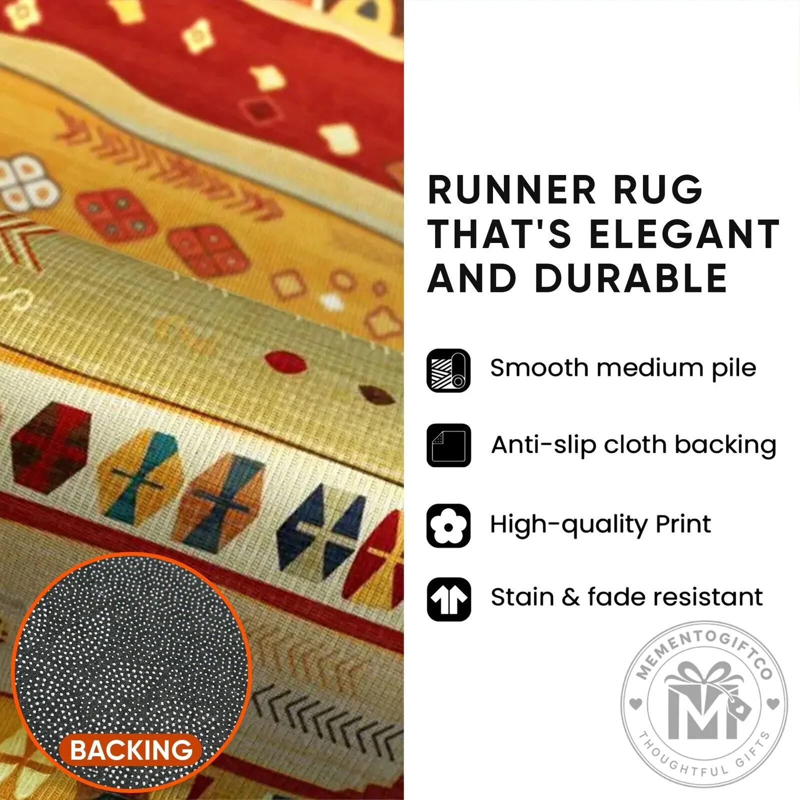 Mythical Dragon Moon and Stars Celestial Hallway Runner Rug 9 Mythical Dragon Moon and Stars Celestial Hallway Runner Rug