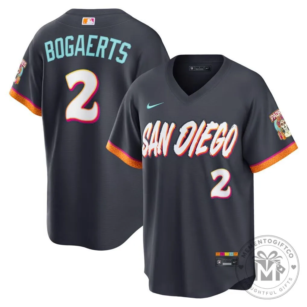 San Diego Padres Xander Bogaerts City Connect Baseball Jersey