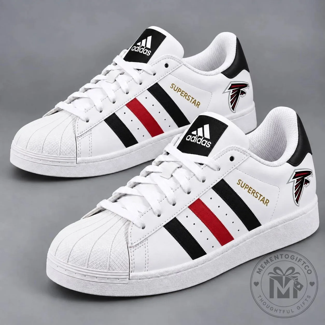 Atlanta Falcons Team Pride Superstar Shoes for Men and Women