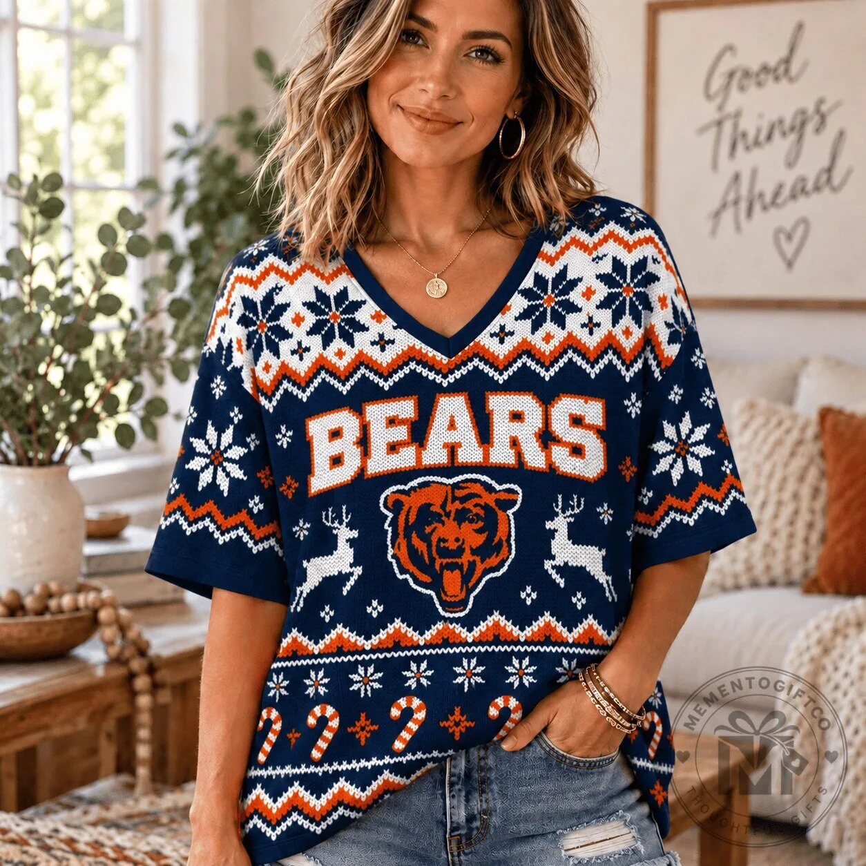 Chicago Bears National Football League Women's Christmas Sweater