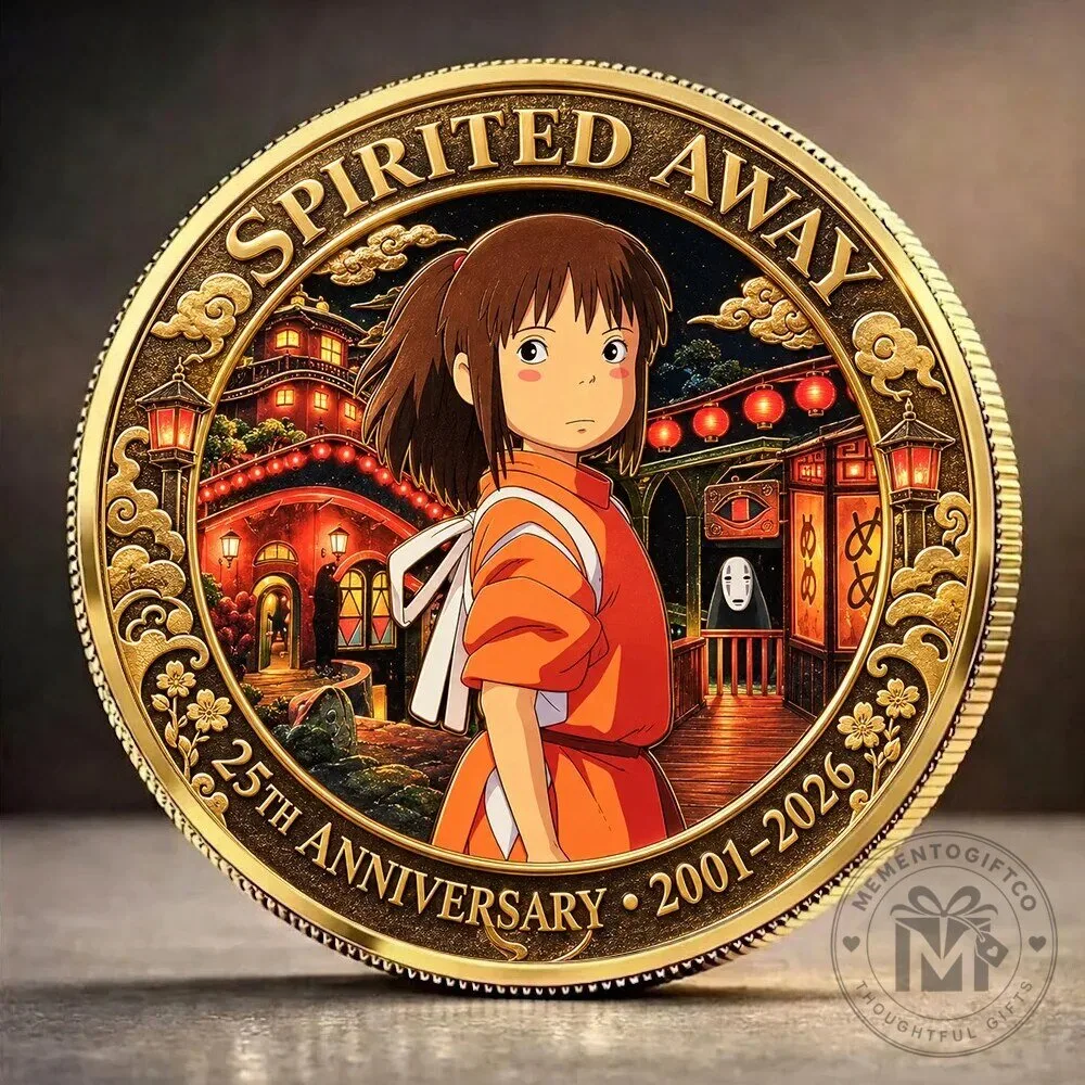 Spirited Away Chihiro 25th Anniversary Commemorative Coin