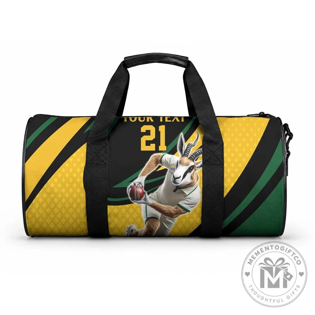 Springbok South Africa Cricket Team Duffle Bag