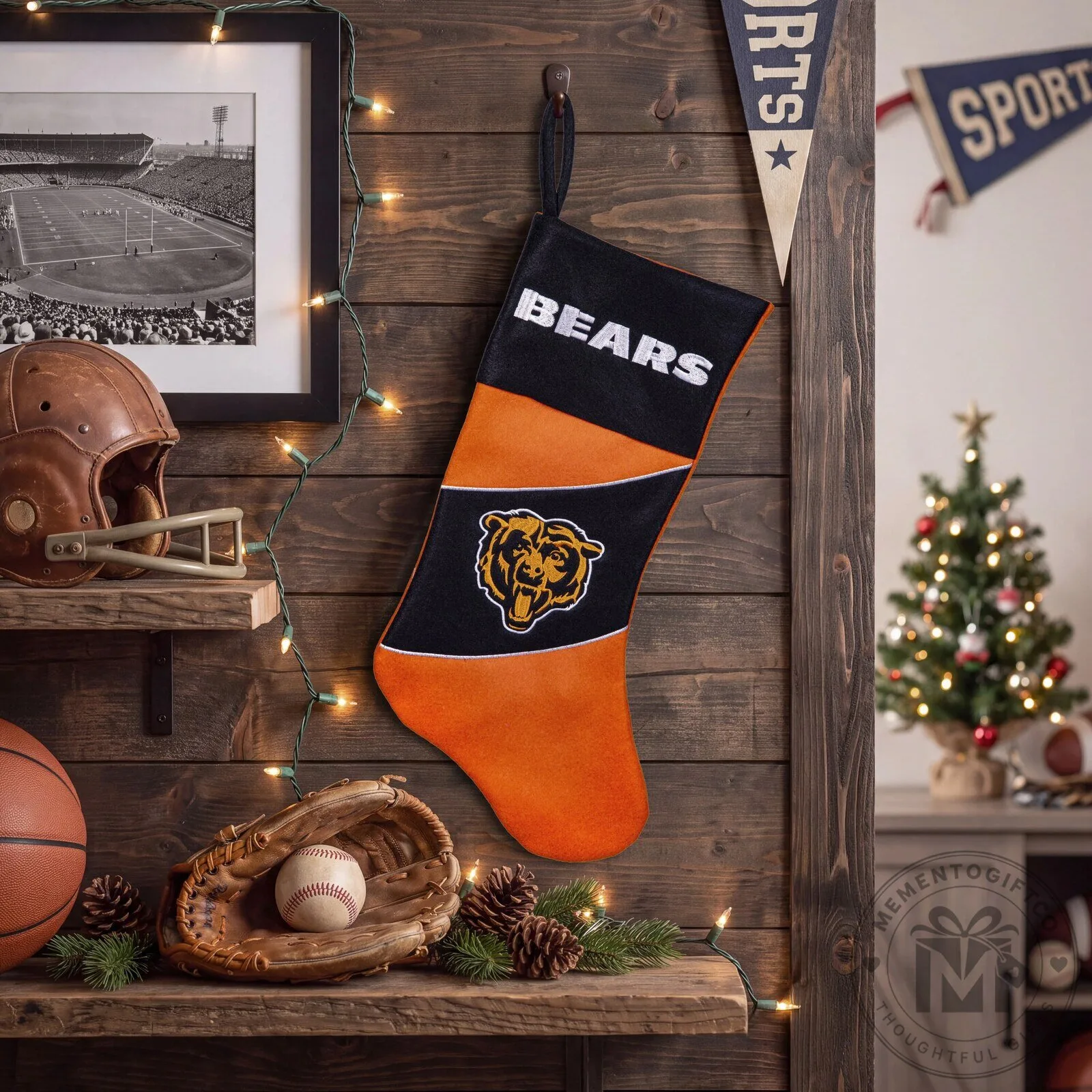 Chicago Bears NFL Football Team Christmas Stocking