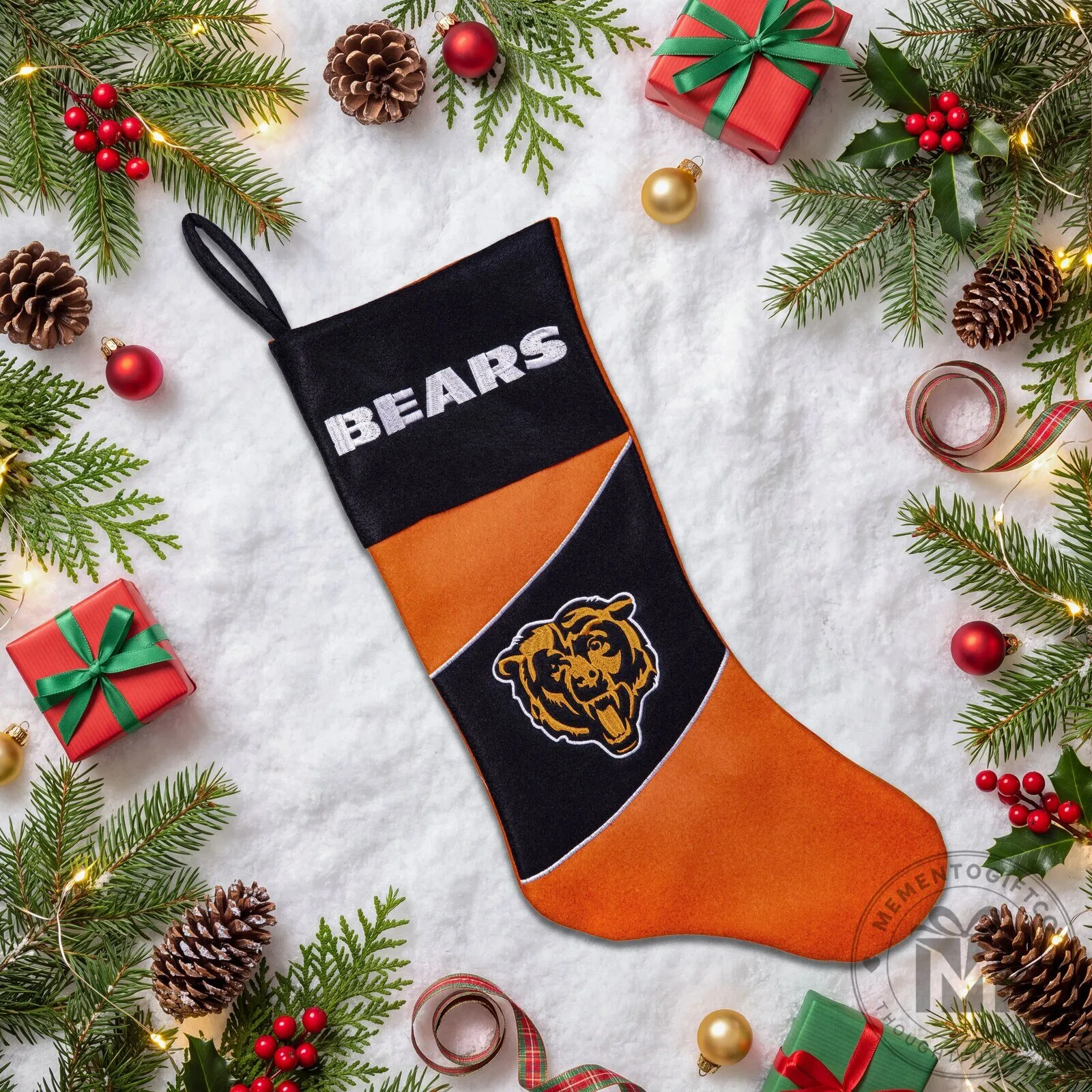 Chicago Bears NFL Football Team Christmas Stocking 9 Chicago Bears NFL Football Team Christmas Stocking