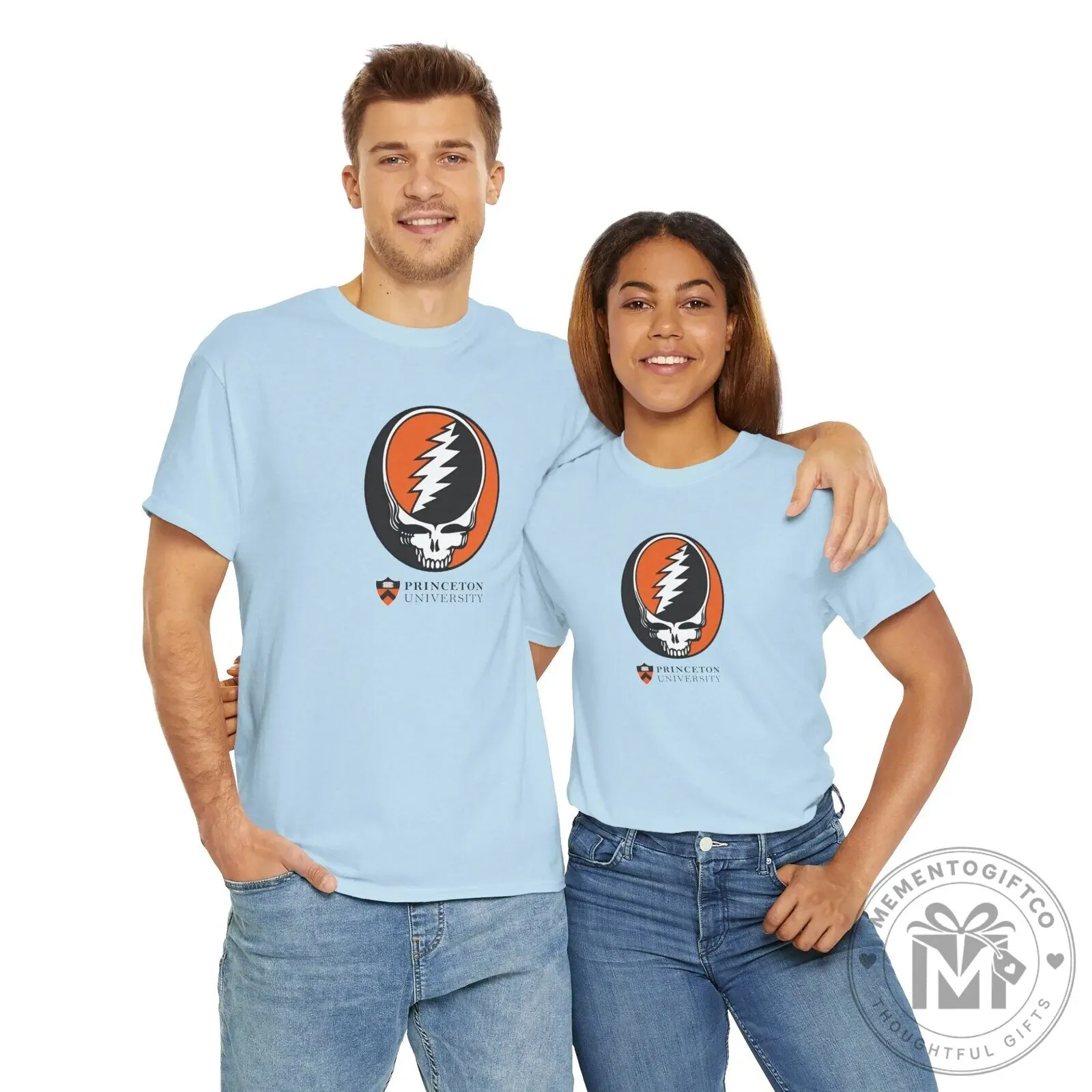 Princeton University Grateful Dead Steal Your Face Logo Short Sleeve T-Shirt 16 Princeton University Grateful Dead Steal Your Face Logo Short Sleeve T-Shirt