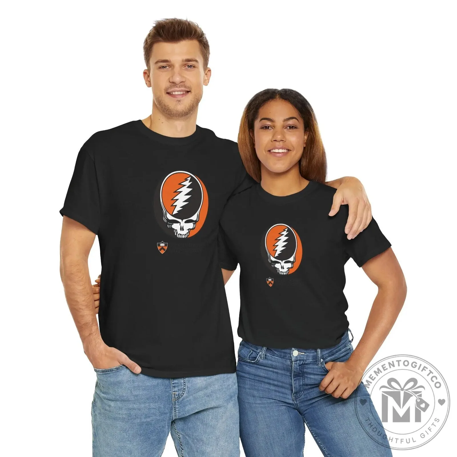Princeton University Grateful Dead Steal Your Face Logo Short Sleeve T-Shirt 17 Princeton University Grateful Dead Steal Your Face Logo Short Sleeve T-Shirt