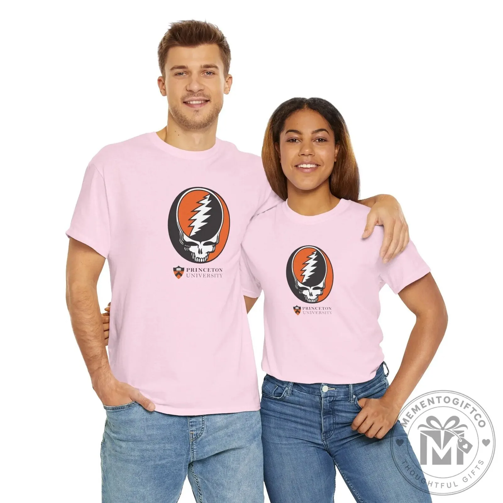 Princeton University Grateful Dead Steal Your Face Logo Short Sleeve T-Shirt 18 Princeton University Grateful Dead Steal Your Face Logo Short Sleeve T-Shirt