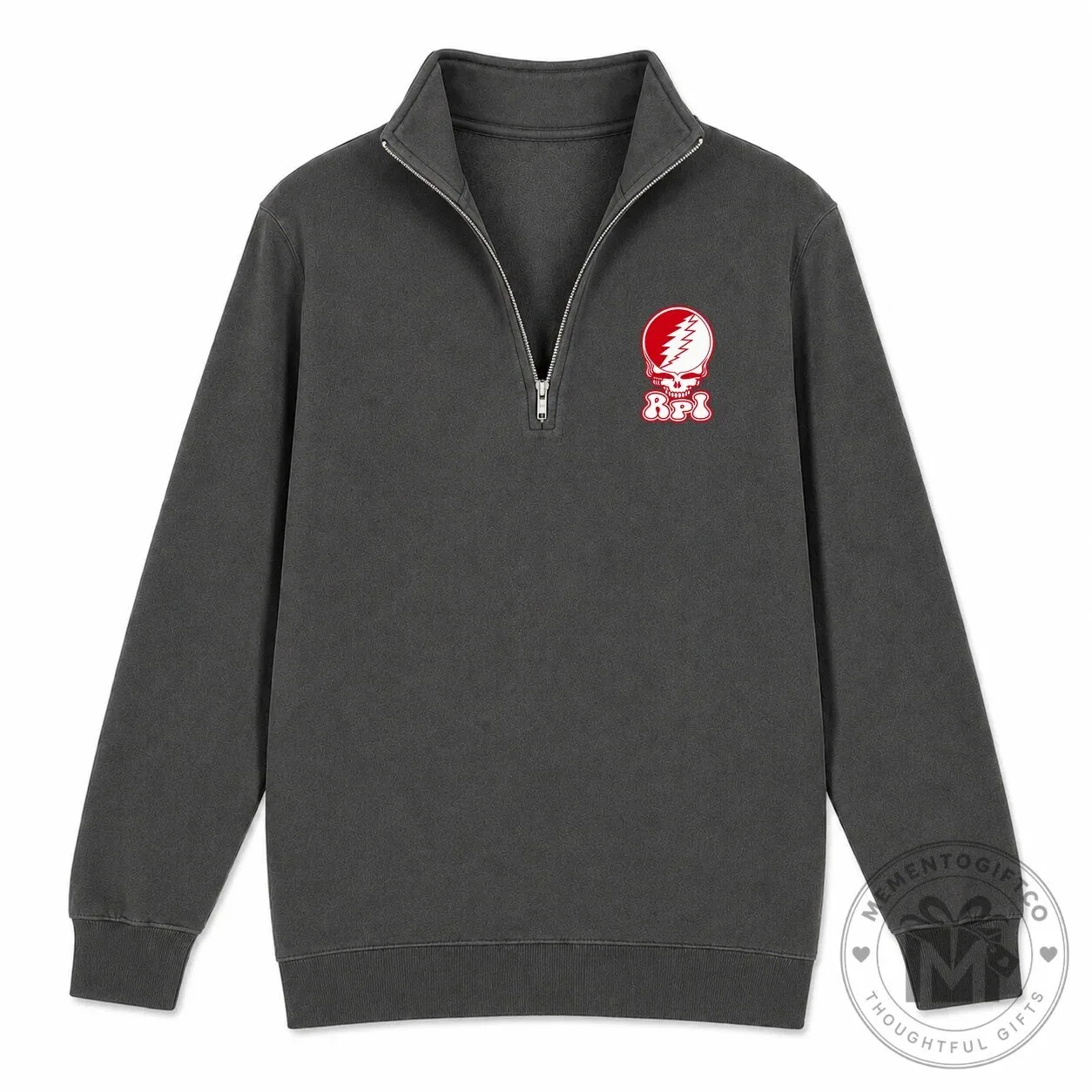 Rensselaer Polytechnic Institute Steal Your Face Quarter-Zip Sweatshirt