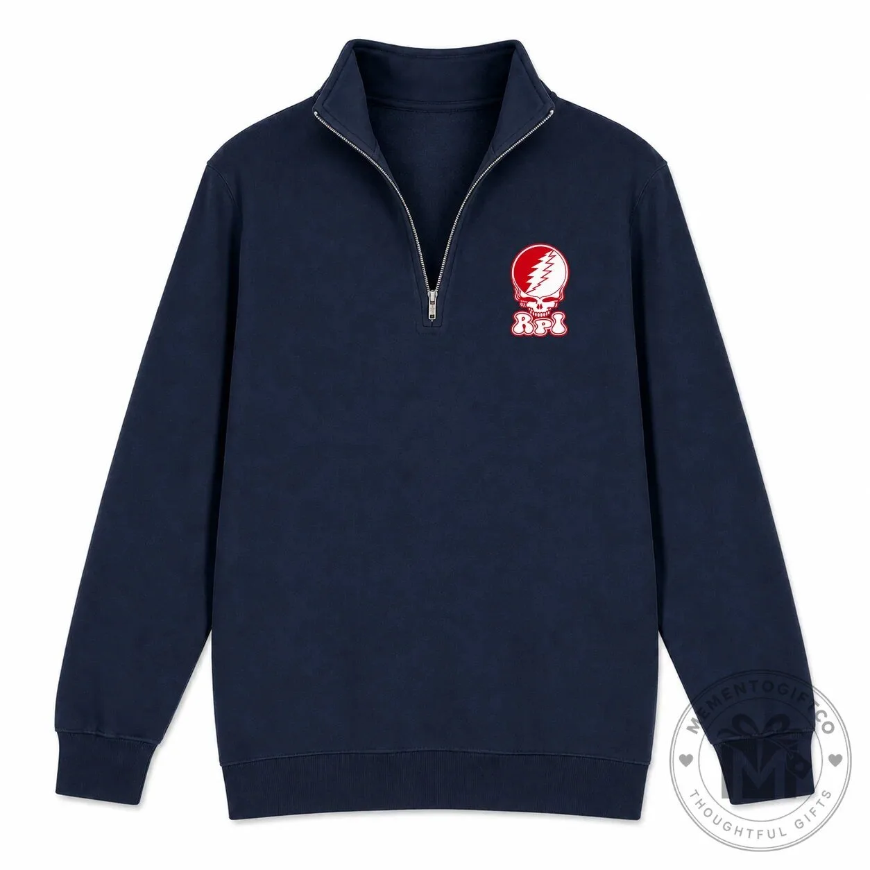Rensselaer Polytechnic Institute Steal Your Face Quarter-Zip Sweatshirt 8 Rensselaer Polytechnic Institute Steal Your Face Quarter-Zip Sweatshirt
