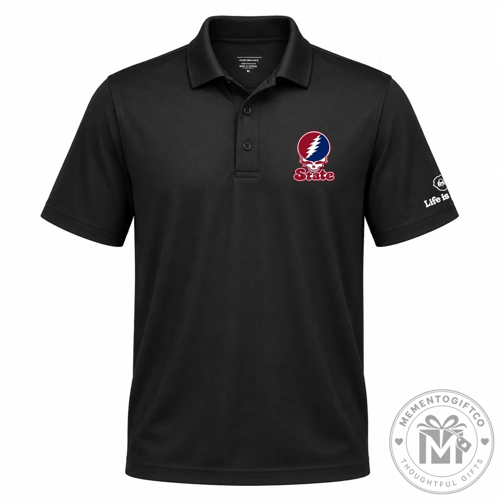 Grateful Dead Steal Your Face South Carolina State University Polo Shirt 10 Grateful Dead Steal Your Face South Carolina State University Polo Shirt