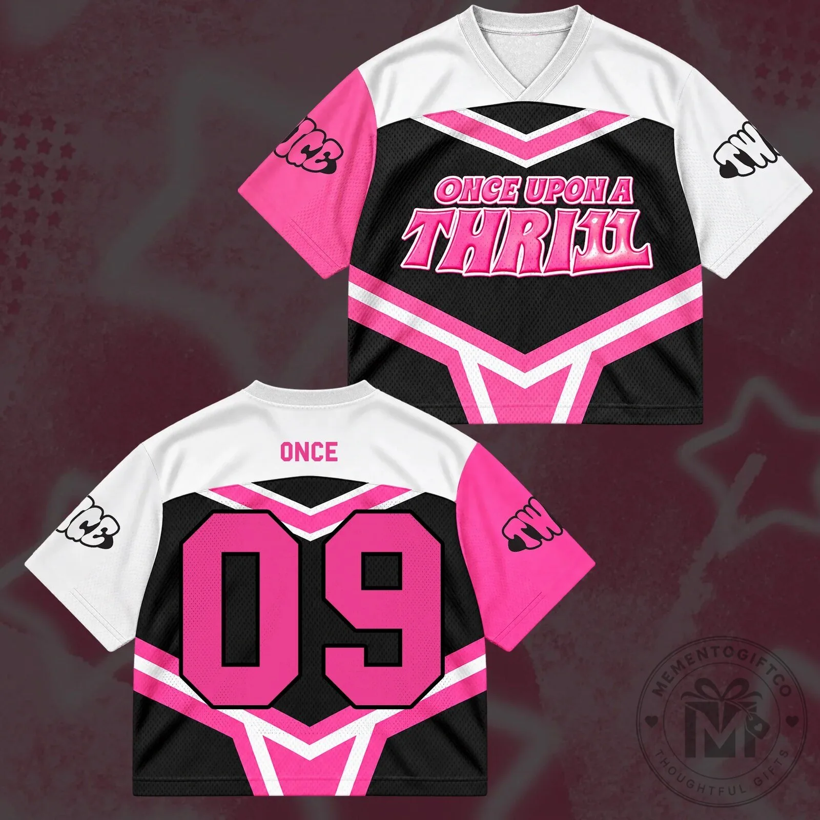 TWICE Once Upon A Thrill 11th Anniversary Cheerleader Jersey