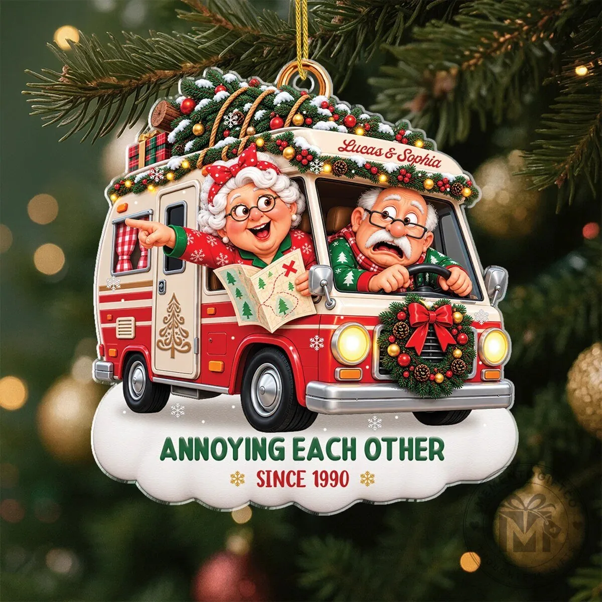 Still Driving Each Other Crazy Personalized Christmas Camper Ornament 11 Still Driving Each Other Crazy Personalized Christmas Camper Ornament