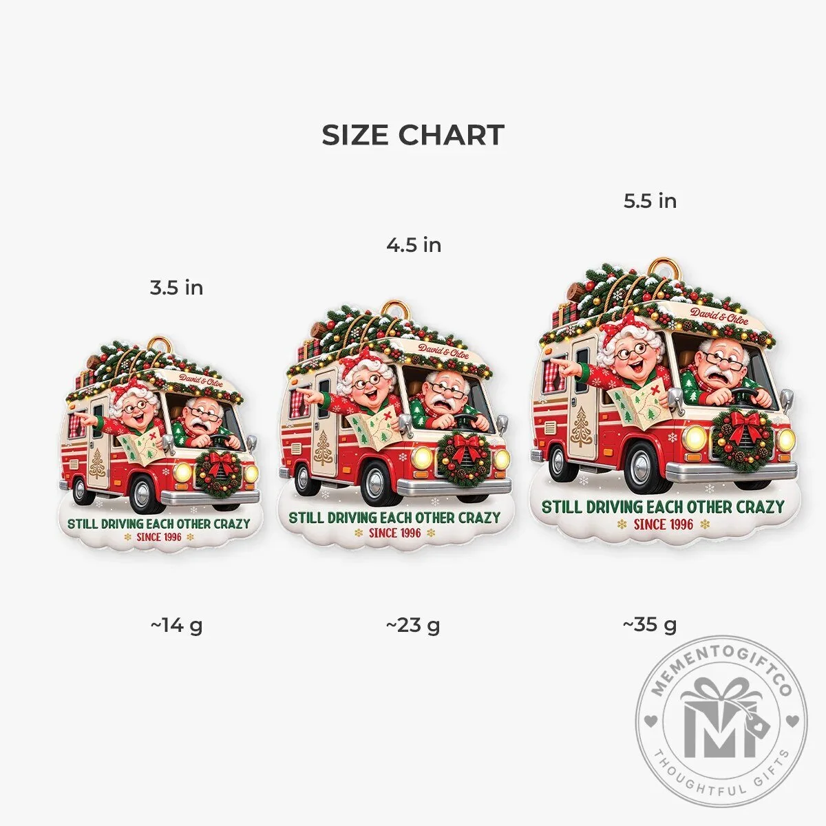Still Driving Each Other Crazy Personalized Christmas Camper Ornament 13 Still Driving Each Other Crazy Personalized Christmas Camper Ornament