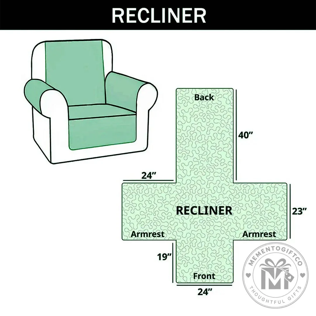 Midnight Garden Cats Quilted Recliner Cover Sofa Protector 15 Midnight Garden Cats Quilted Recliner Cover Sofa Protector