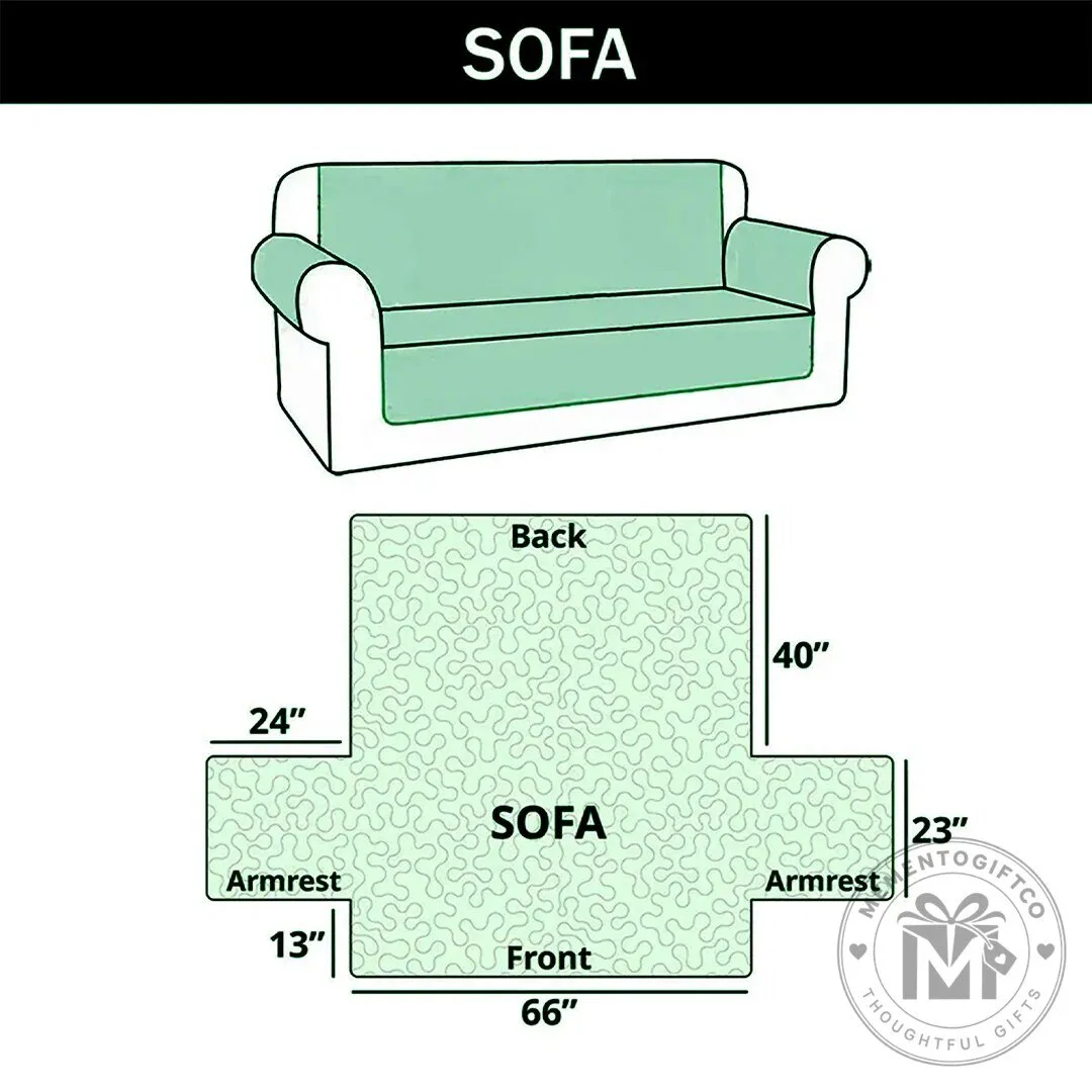 Midnight Garden Cats Quilted Recliner Cover Sofa Protector 17 Midnight Garden Cats Quilted Recliner Cover Sofa Protector