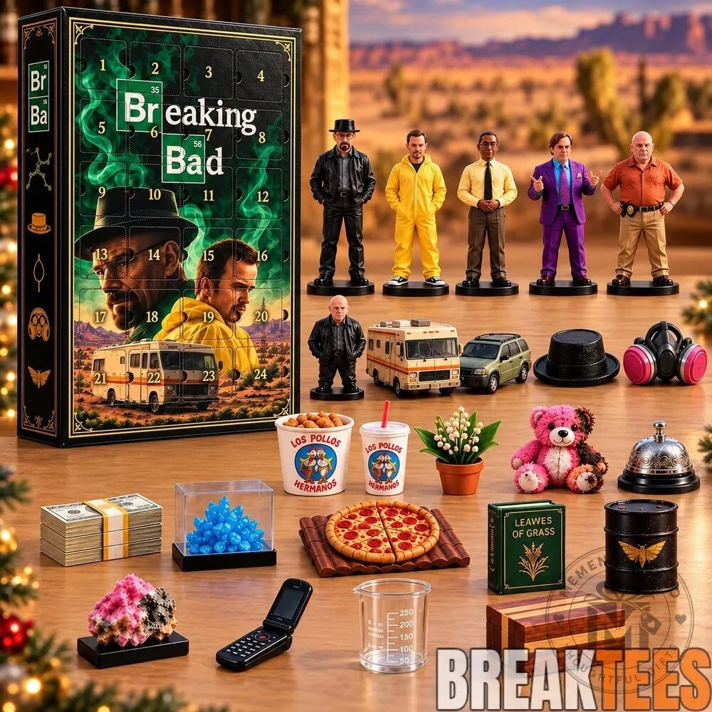 Breaking Bad Advent Calendar 2026 with 24 Collectible Mini Figures and Accessories 2D 1 Breaking Bad Advent Calendar 2026 with 24 Collectible Mini Figures and Accessories 2D