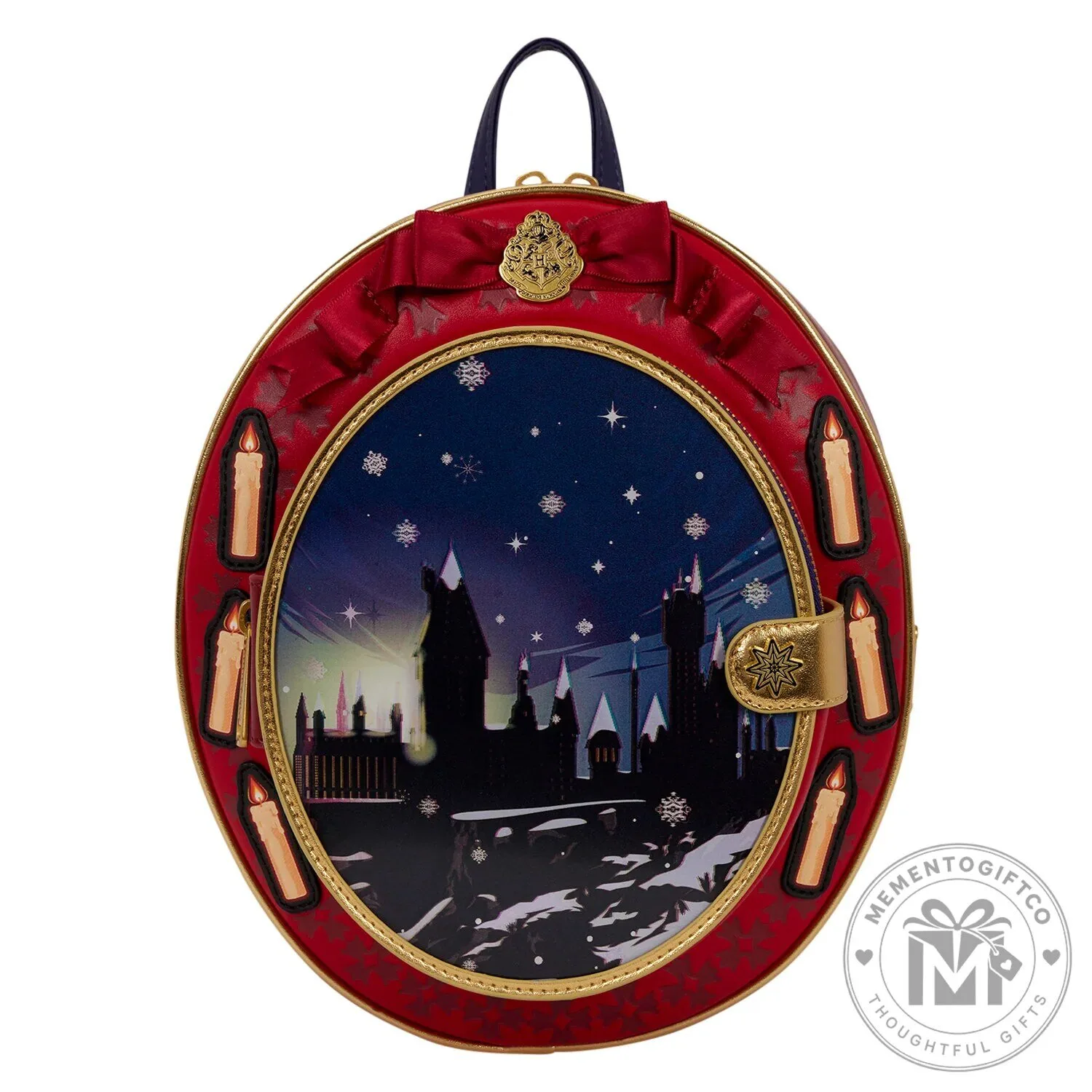 Harry Potter Hogwarts Christmas Cameo Mini Backpack 1 Harry Potter Hogwarts Christmas Cameo Mini Backpack