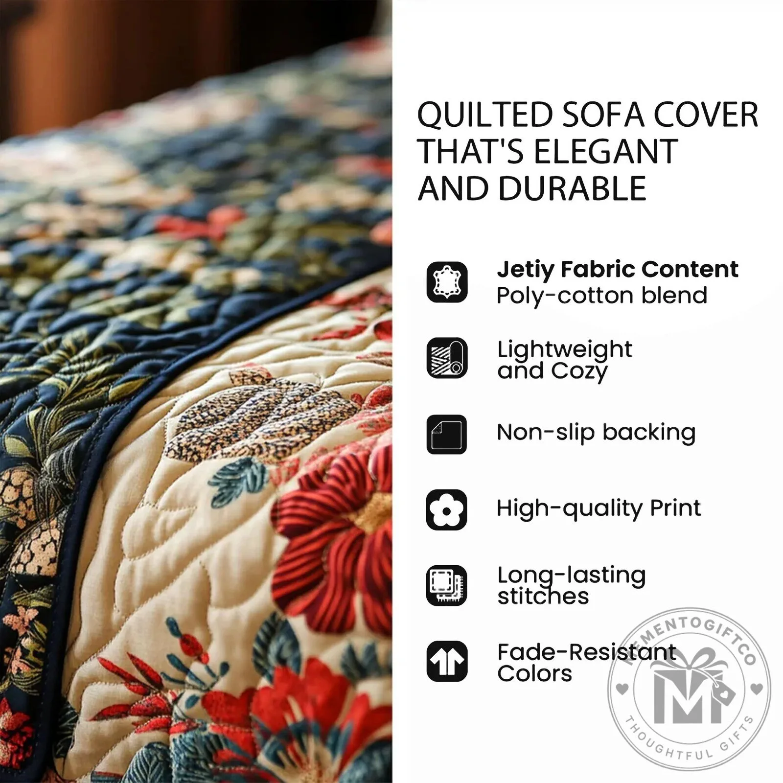 Bigfoot Moonlit Cabin Fireside Quilted Sofa Cover 20 Bigfoot Moonlit Cabin Fireside Quilted Sofa Cover