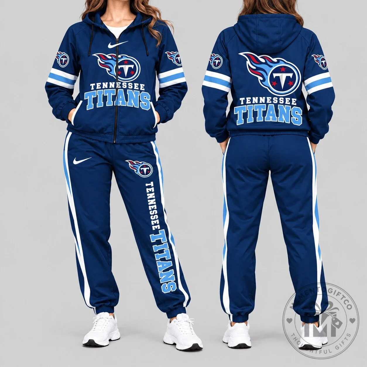 Tennessee Titans National Football League Women's Full Zip Hoodie