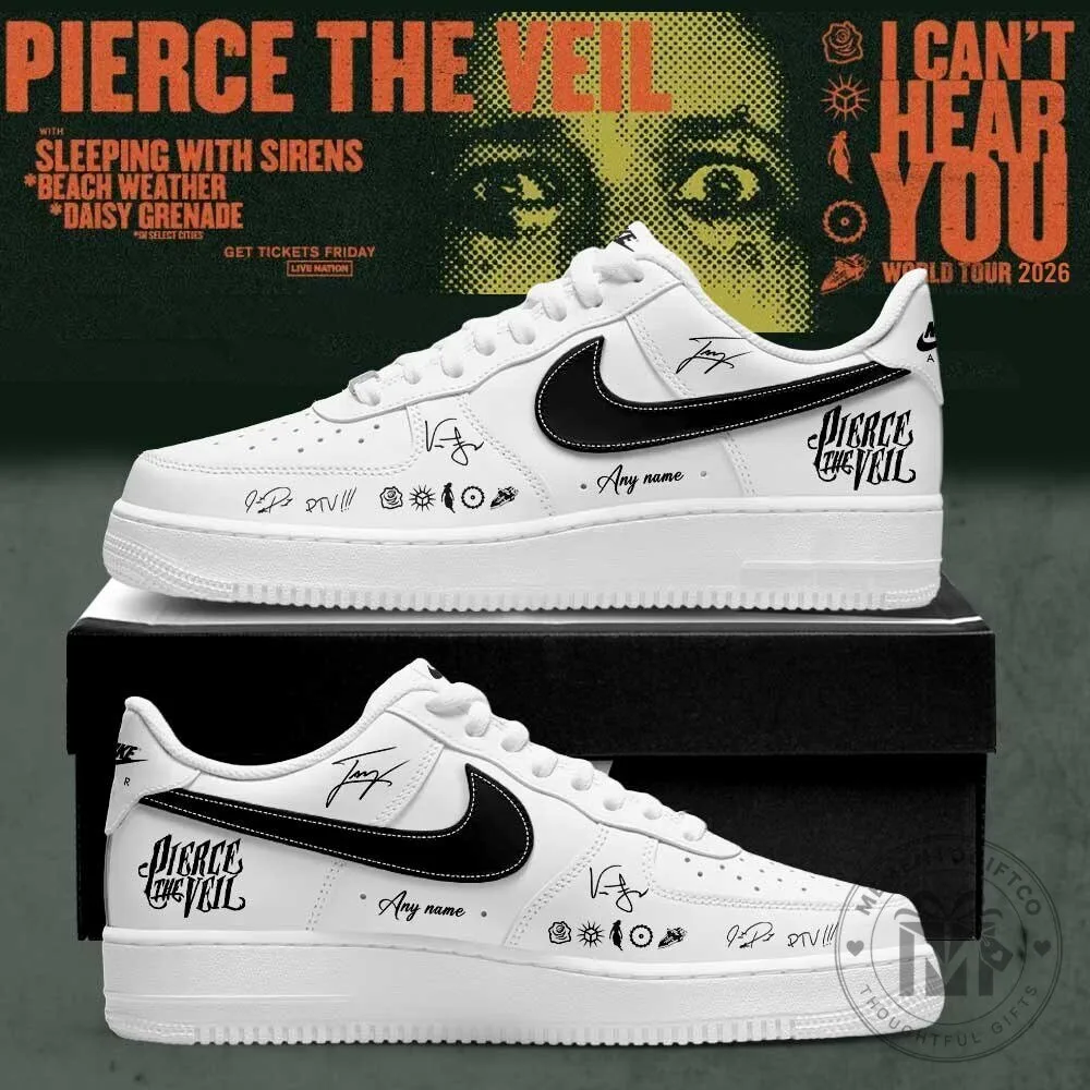 Pierce The Veil I Can't Hear You World Tour 2026 Signature Custom Shoes 3 Pierce The Veil I Can