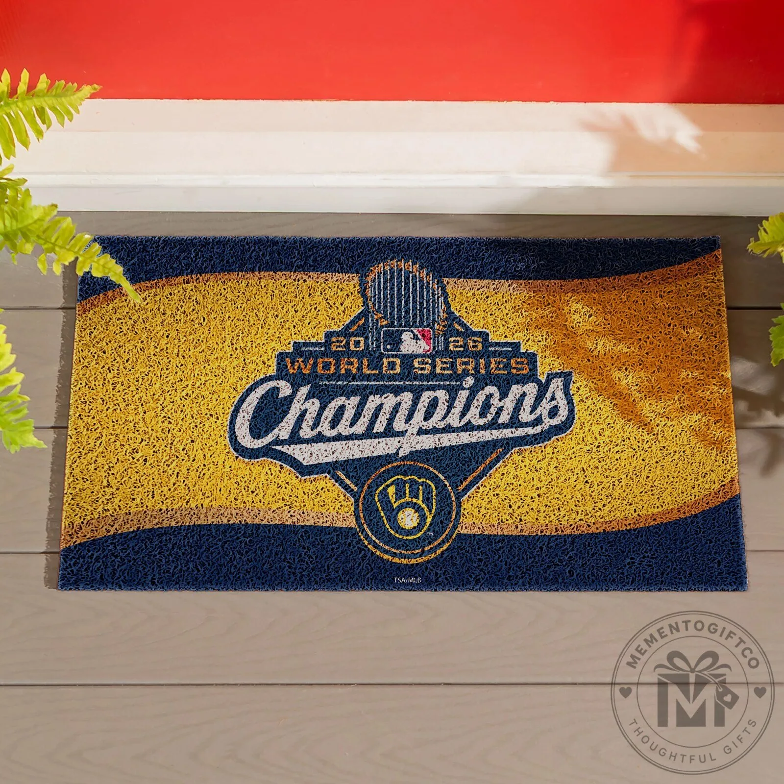 Milwaukee Brewers Doormat for 2026 World Series Champions Baseball Team 10 Milwaukee Brewers Doormat for 2026 World Series Champions Baseball Team