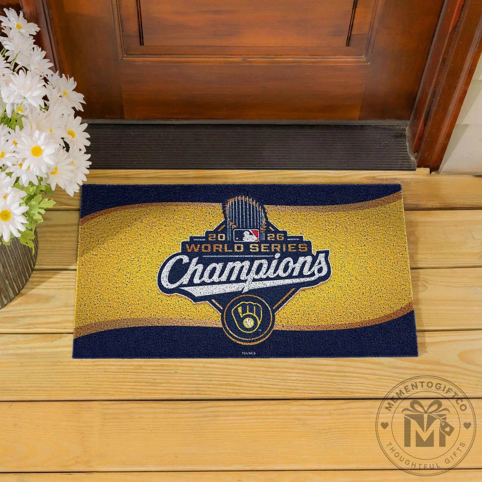Milwaukee Brewers Doormat for 2026 World Series Champions Baseball Team 11 Milwaukee Brewers Doormat for 2026 World Series Champions Baseball Team