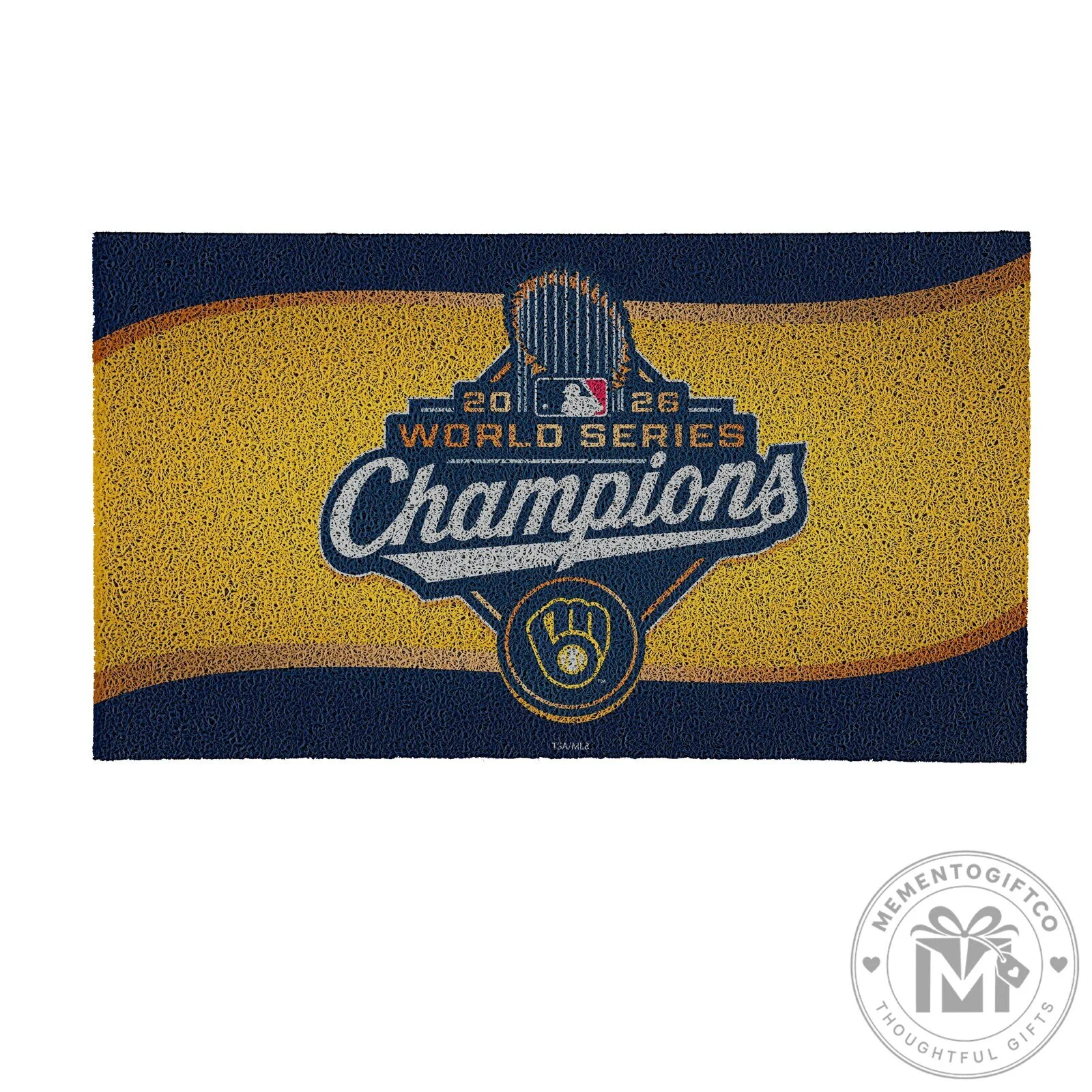 Milwaukee Brewers Doormat for 2026 World Series Champions Baseball Team 15 Milwaukee Brewers Doormat for 2026 World Series Champions Baseball Team