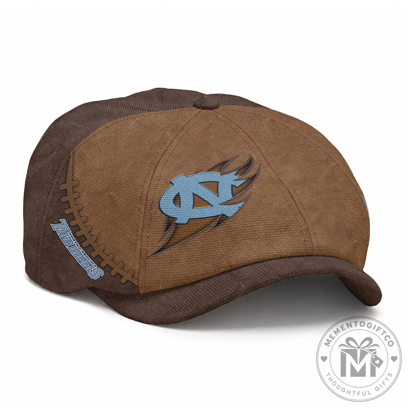 North Carolina Tar Heels NCAA Football Style Newsboy Cap