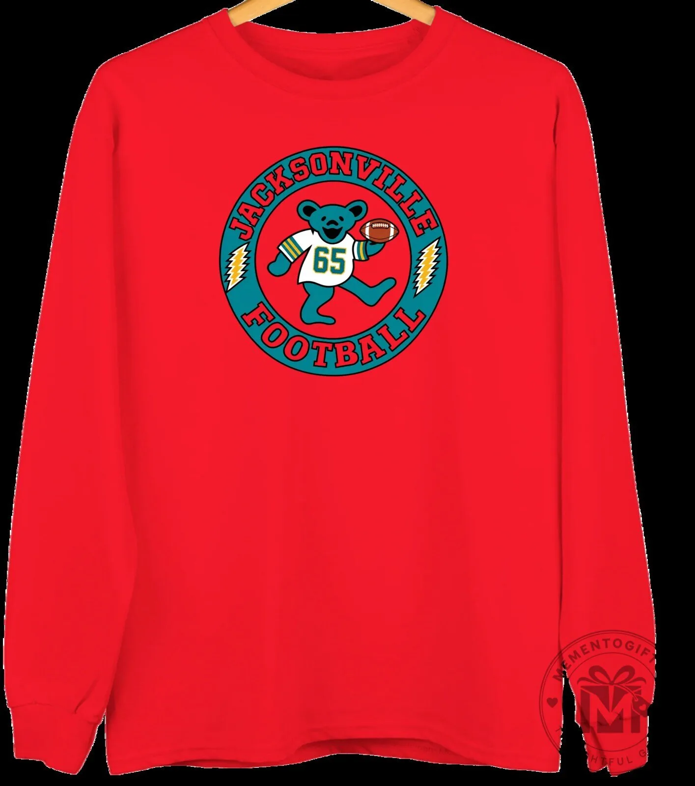 Jacksonville Jaguars Football Grateful Dead Dancing Bear White Sweatshirt 10 Jacksonville Jaguars Football Grateful Dead Dancing Bear White Sweatshirt